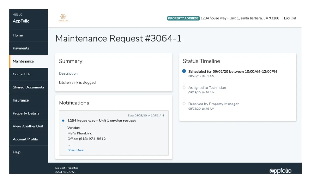 How to Check on a Maintenance Request-Img03